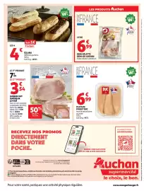 Catalogue Auchan Supermarché page 8: ÉCLAIRS €4,00, Auchan Demi-palette demi-sel €6,99