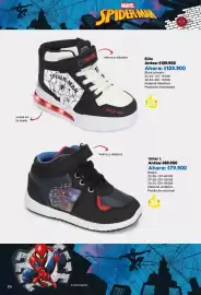Catálogo Bata Página 24: Elite - zapatillas spiderman con luces €129.900,00, Nacional - usher l €79.900,00