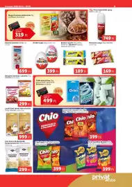 PRIVÁT akciós újság hét 39 Oldal 5: Balaton tejcsoki €189,00, Lindt Gold táblás tejcsokoládé €999,00
