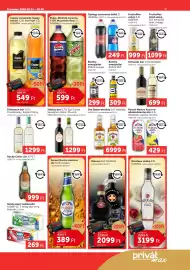PRIVÁT akciós újság hét 39 Oldal 7: Gyöngy szénsavas üdítő €249,00, Jim Beam whiskey €6.999,00