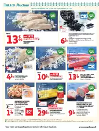 Catalogue Auchan Supermarché page 12: FILET DE HADDOCK MAISON CORRUE €29,99, FILET DE CABILLAUD €4,59