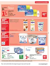 Catalogue Auchan Supermarché page 19: DANONE Velouté €2,97, SKYR NATURE AUCHAN €1,78