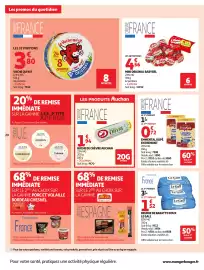 Catalogue Auchan Supermarché page 20: Babybel Mini Original €4,56, Buche de Chèvre Auchan €1,94