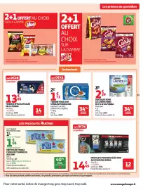 Catalogue Auchan Supermarché page 23: Auchan Miettes de thon €1,06, Sheba Mini Filets Pochons Séléction aux Poissons €14,45