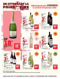 Catalogue Auchan Supermarché page 26: Gérard Bertrand Hérésie €11,23, Wolfberger CRÉMANT D'ALSACE AOP €11,23