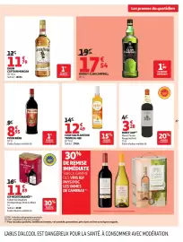 Catalogue Auchan Supermarché page 27: CLAN CAMPBELL WHISKY €17,54, PICON BIÈRE €8,95