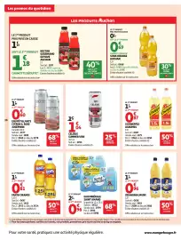 Catalogue Auchan Supermarché page 28: CELSIUS SUMMER VIBE €1,04, Saint amand EAU MINÉRALE €0,96