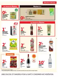 Catalogue Auchan Supermarché page 3: AUCHAN Thé Glace Pêche €1,00, ZAASCHILA Sauce mexicaine chipotle creamy €2,50