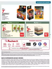 Catalogue Auchan Supermarché page 31: Gardenstar Terreau universel €2,66, LINGE DE TOILETTE €2,99