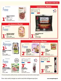 Catalogue Auchan Supermarché page 5: ROSETTE GOURMETS ARTOIS €1,00, Saucisson Nature Ogier €3,00
