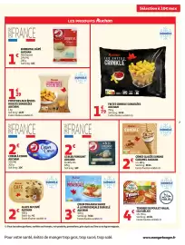 Catalogue Auchan Supermarché page 7: Auchan Glace au café €2,00, Auchan Sundae Caramel €2,00