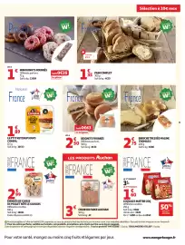 Catalogue Auchan Supermarché page 9: PAIN COMPLET €1,35, BEIGNETS FOURRÉS €2,50