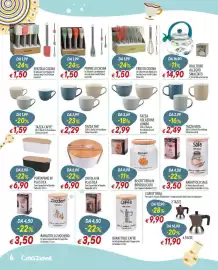 Volantino Galassia Pagina 6: Tazza colazione jumbo €2,99, Biscottiera in borosilicato €7,90