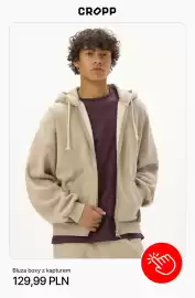 Cropp gazetka tydzień 39 Strona 11: Bluza boxy z kapturem Cropp €129,99