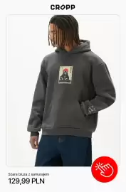 Cropp gazetka tydzień 39 Strona 8: Szara bluza z samurajem Cropp €129,99