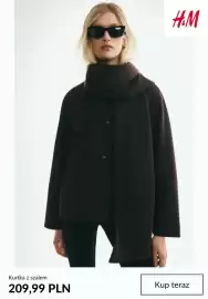 H&M gazetka tydzień 39 Strona 2: Kurtka z szalem H & M €209,99