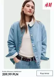 H&M gazetka tydzień 39 Strona 6: Kurtka dżinsowa z kołnierzem H & M €209,99