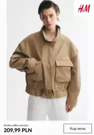 H&M gazetka tydzień 39 Strona 7: Kurtka utility oversize H & M €209,99