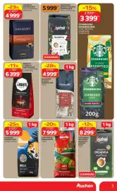 Auchan akciós újság Oldal 3: SEGAFREDO BARISTA ORGANIC SZEMES KÁVÉ €5.999,00