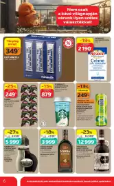 Auchan akciós újság Oldal 6: Várda Keserű Coffee likőr €4.919,00, THE KRAKEN ROAST COFFEE BLACK SPICED RUM €12.999,00