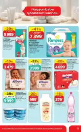 Auchan akciós újság Oldal 9: FIT BABA VÍZ €279,00, LIBERO TOUCH STANDARD NADRÁGPELENKA €3.479,00