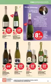 Catalogue Maximarché page 23: GRATIEN MEYER SAUMUR AOP €3,90, ACKERMAN CRÉMANT DE LOIRE €4,95