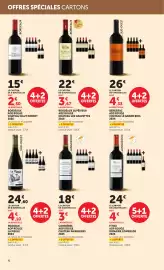 Catalogue Maximarché page 4: Château Amandiers €18,00, Château Les Gravettes €22,00