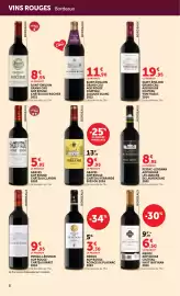 Catalogue Maximarché page 8: ROSACE DE PLAGNAC €3,30, CHATEAU BARET PESSAC-LÉOGNAN AOP ROUGE €9,95