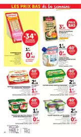 Catalogue Bi1 page 20: Primevère Matière Grasse Végétale €4,10, PRÉSIDENT Beurrer Saveur Gastronomique €4,03