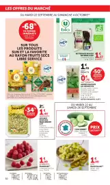 Catalogue Bi1 page 30: Edamame €1,44, RAISIN BLANC €1,99