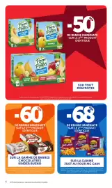 Catalogue Bi1 page 4: 11[x ft 11 29 เล 12 Pom Potes SANS SUCRES AJOUTÉS POMME BANANE Pom Potes SANS SUCRES AJOUTÉS POMMES