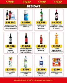 Catálogo Autoservicio Capo Página 12: Nampe vino €2.780,00, Baggio agua saborizada fresh €1.190,00