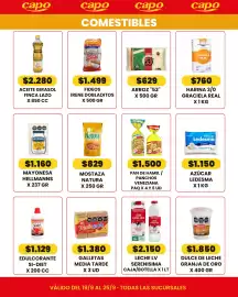 Catálogo Autoservicio Capo Página 6: Irene fideos dobladitos €1.499,00, Hellmanns mayonesa clásica €1.160,00