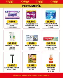 Catálogo Autoservicio Capo Página 8: Pantene shampoo / acond €3.299,00, Higienol papel higienico dh plus €9.980,00