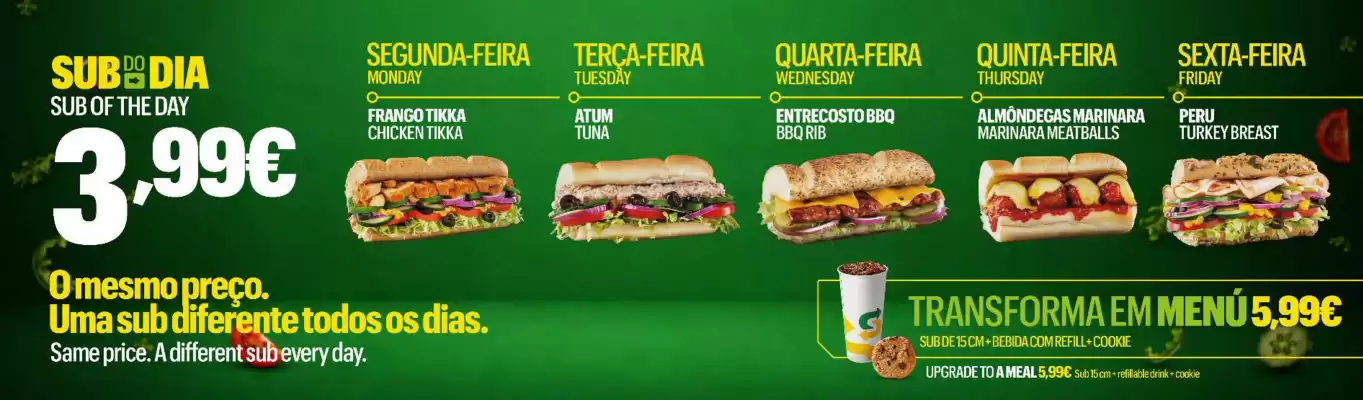 Subway (válido até 7-10)