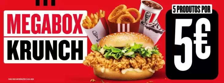 Folheto KFC Página 1