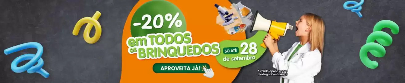 Folheto Science4you Página 1