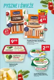Lewiatan gazetka tydzień 39 Strona 3: Parówki Premium Tarczyński z szynki €4,99, Serek Wiejski Piątnica lekki €2,39