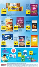 Tesco akciós újság hét 39 Oldal 18: Györi Édes Csokidarabos keksz €599,00, Detki mesés nápolyi €599,00