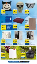 Tesco akciós újság hét 39 Oldal 27: F&F Home borospohárszett €1.599,00, Tesco kéz törölő €1.511,00
