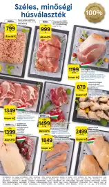 Tesco akciós újság hét 39 Oldal 3: Goldenfood pecsenyekacsa €1.399,00, Friss magyar sertés csülök €1.499,00