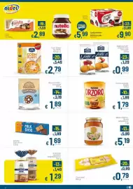 Volantino Aldel Discount Pagina 6: Voglia di frutti rossi/di mela Ore Liete €0,99, Griesson milk choc €1,69