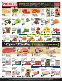 Pioneer Supermarkets weekly ad week 39 Page 1