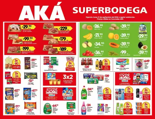 AKÁ Superbodega (válido hasta 21-09)