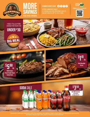 Commissary (valid until 4-10)