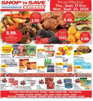 Shop 'n Save weekly ad