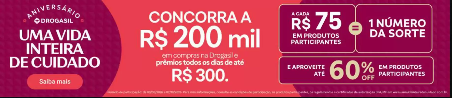 Drogasil (válido até 29-09)