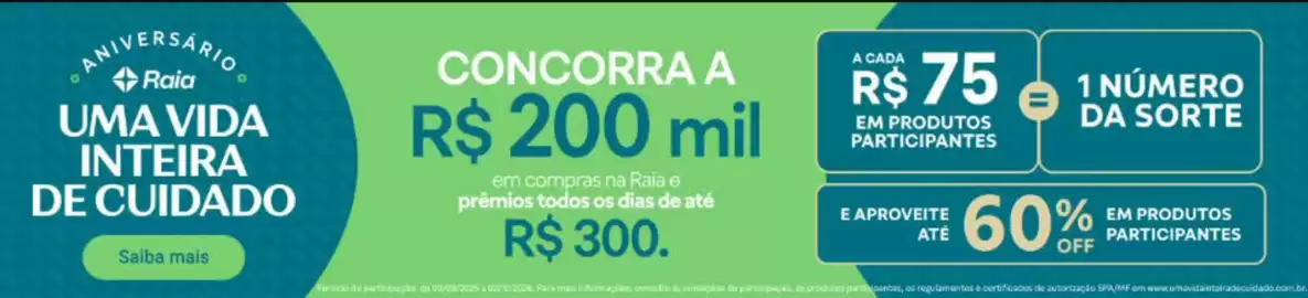 Encarte Droga Raia Página 1