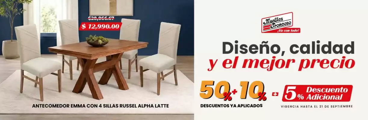 Muebles Troncoso (válido hasta 21-09)