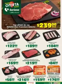 Catálogo Soriana Súper Página 4: EN MÉXICO OFERTA SE DICE Soriana La de todos los MEXICANOS Top sirloin de res Rancho Don